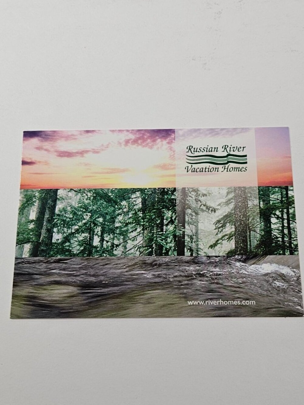Russian River Vacation Homes Postcard